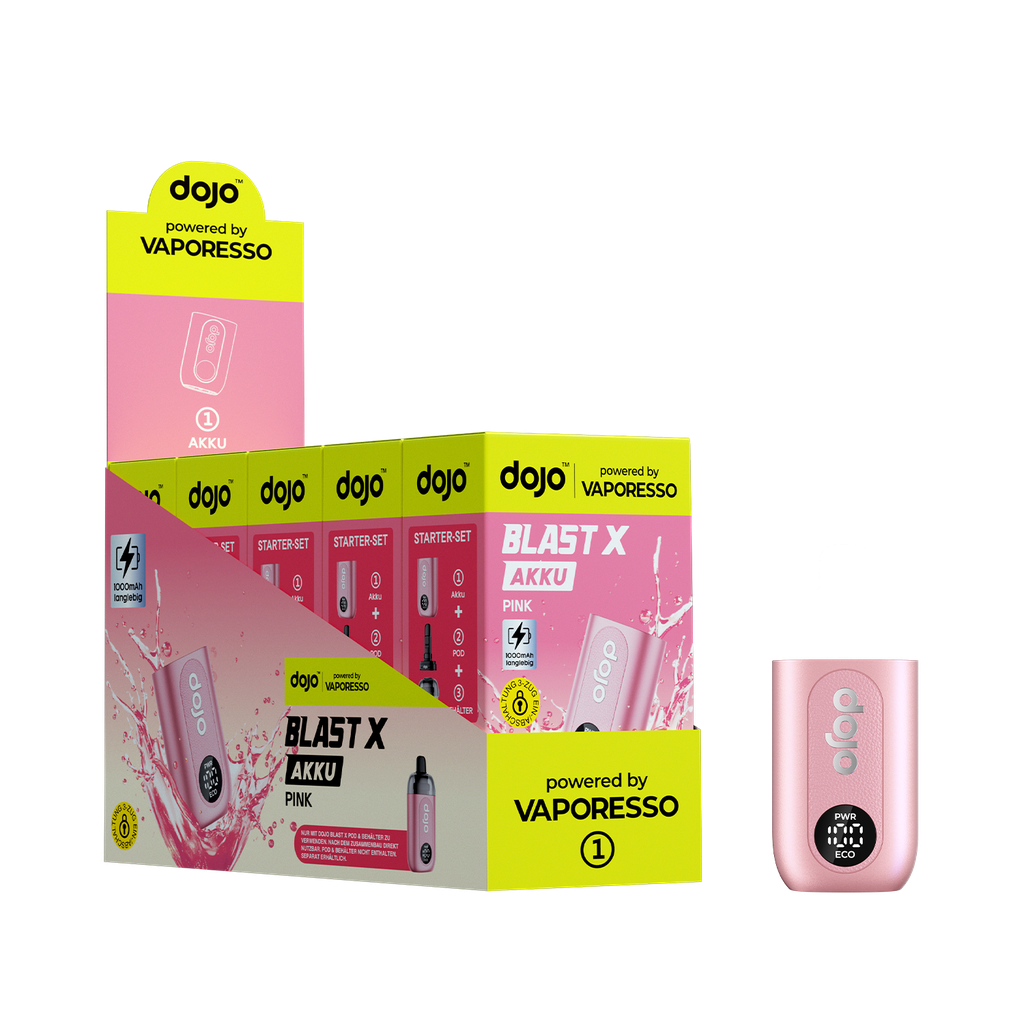 Dojo Blast X Basisgerät Pink (5er Gebinde) - 5er-Gebinde