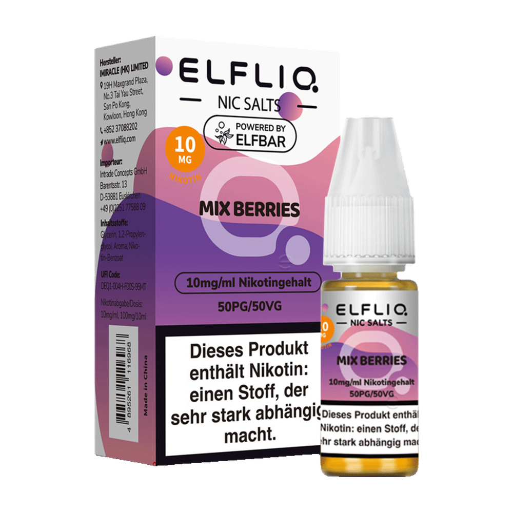 ELFLIQ MIX BERRIES 10MG