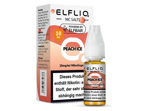 [CHD-10100] ELFLIQ PEACH ICE 10MG