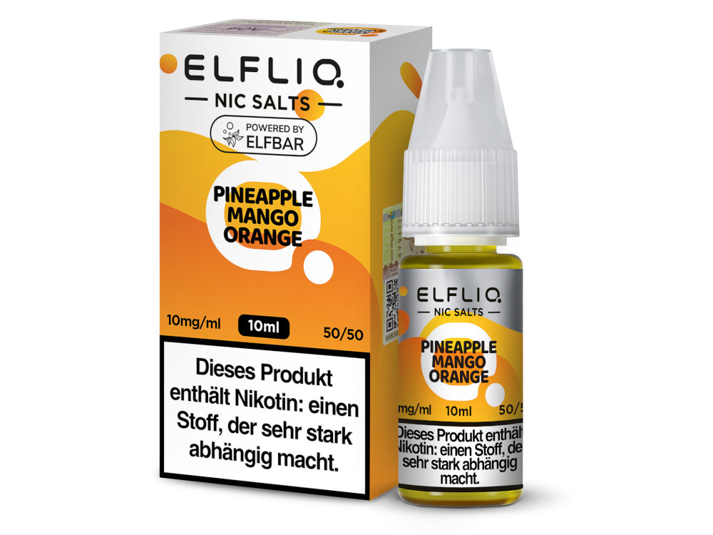 ELFLIQ PINEAPPLE MANGO ORANGE 10MG