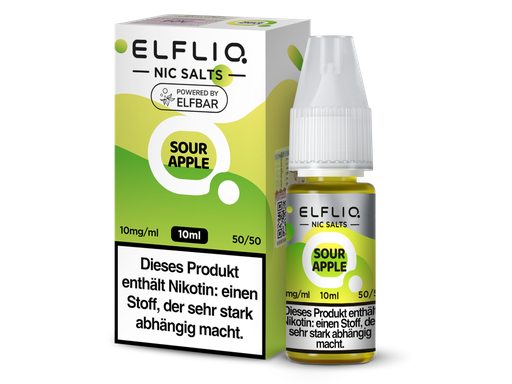 [CHD-10104] ELFLIQ SOUR APPLE 10MG