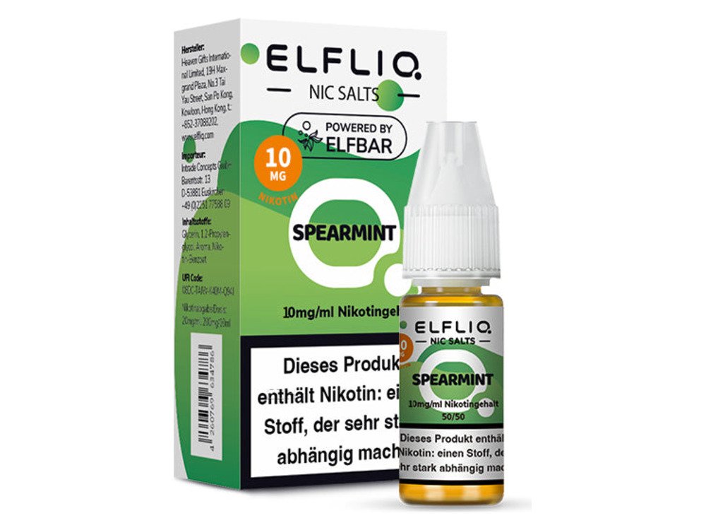 ELFLIQ SPEARMINT 10MG
