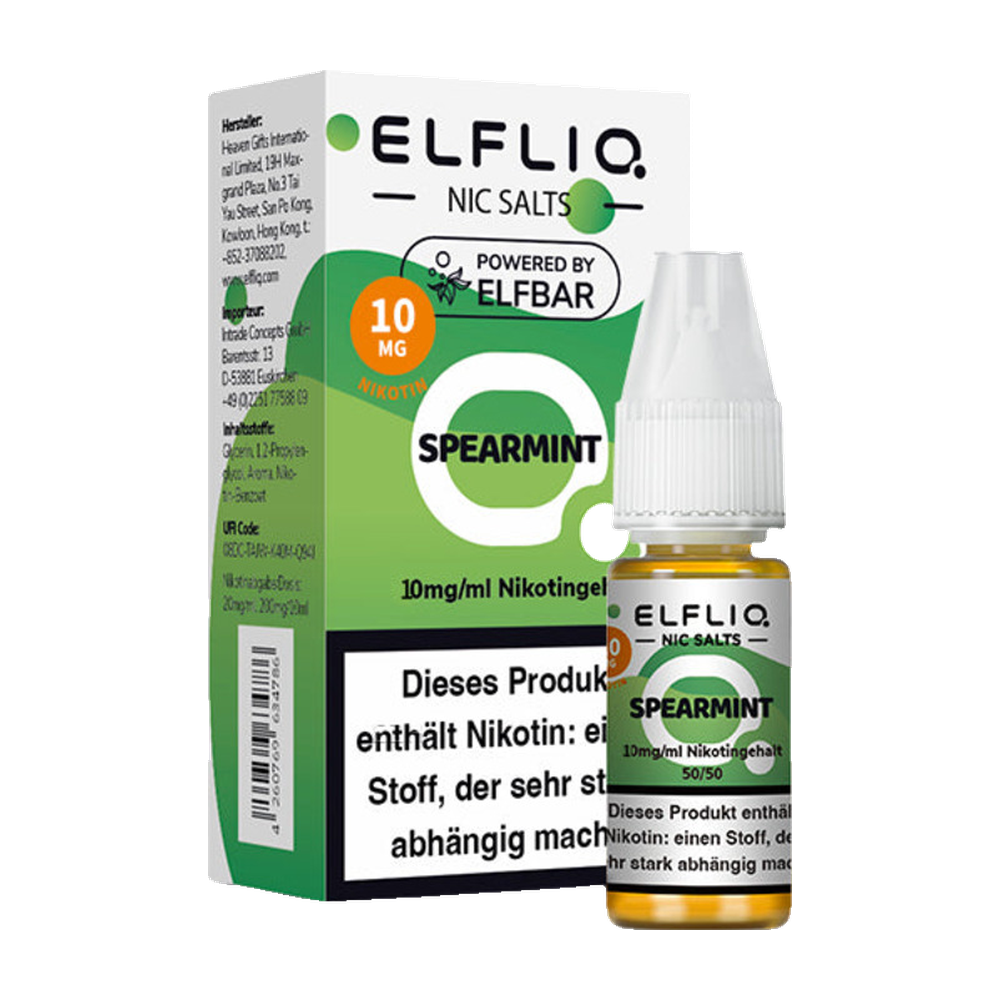 ELFLIQ SPEARMINT 10MG