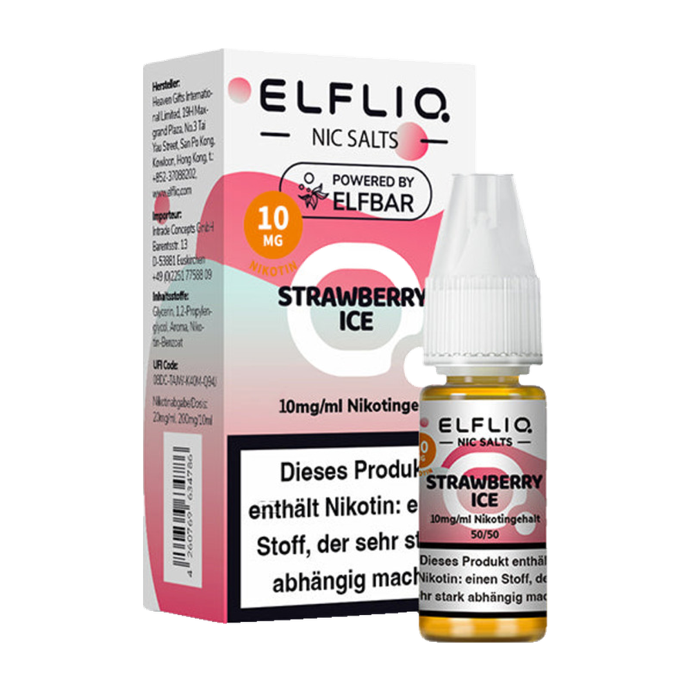 ELFLIQ STRAWBERRY ICE 10MG
