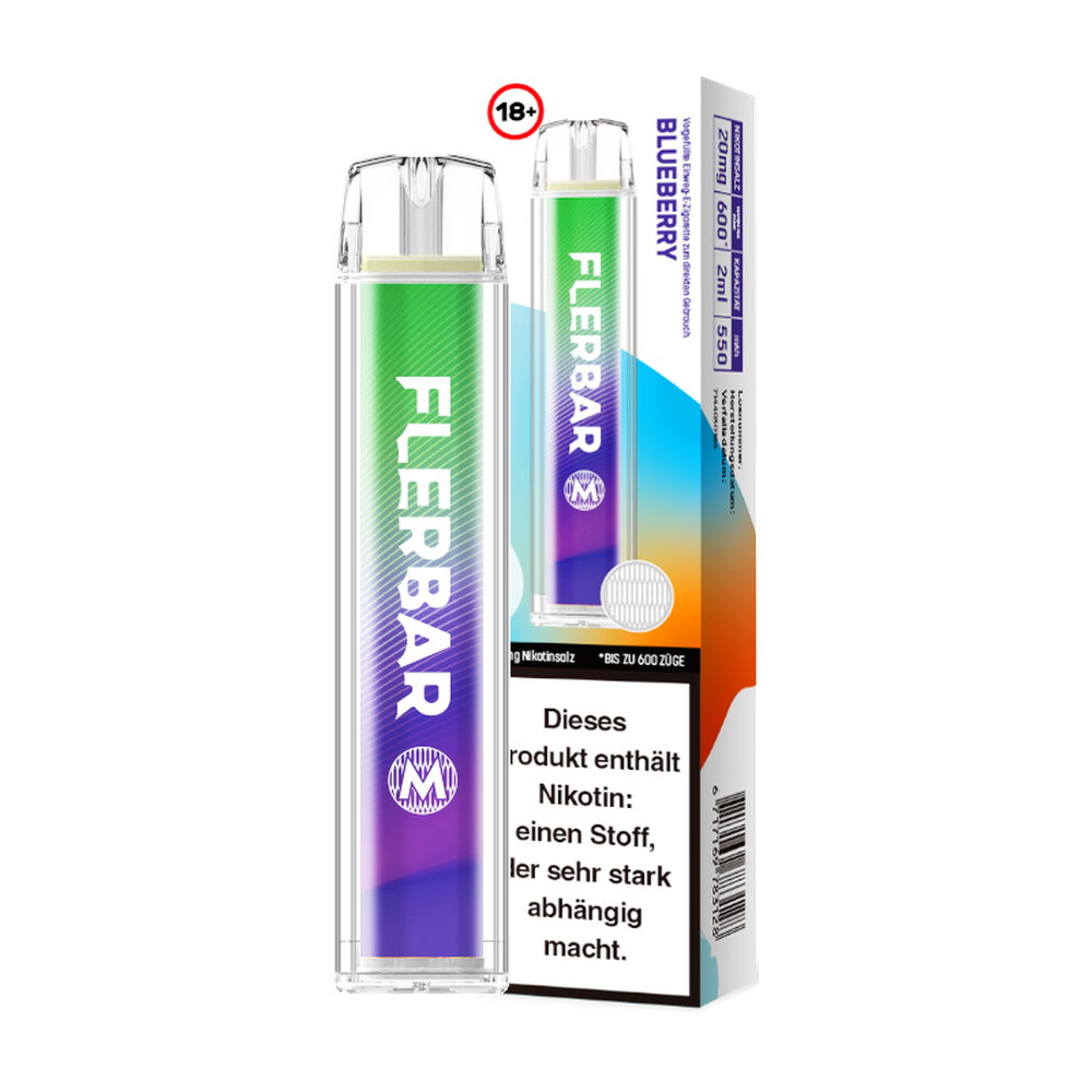 FLERBAR M BLUEBERRY 20MG