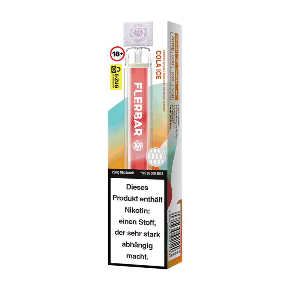 FLERBAR M COLA ICE 20MG