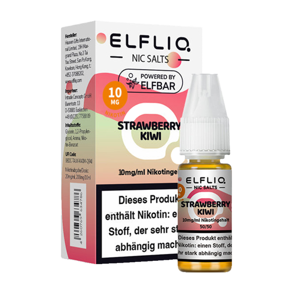 ELFLIQ STRAWBERRY KIWI 10MG