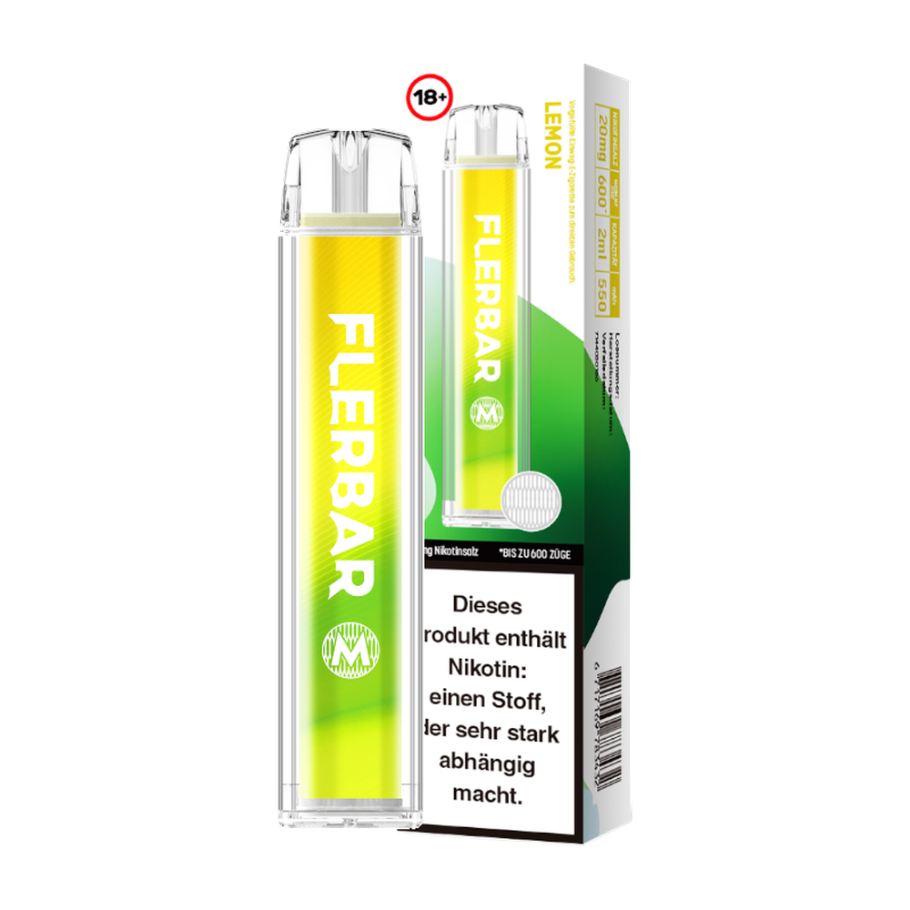 FLERBAR M LEMON 20MG
