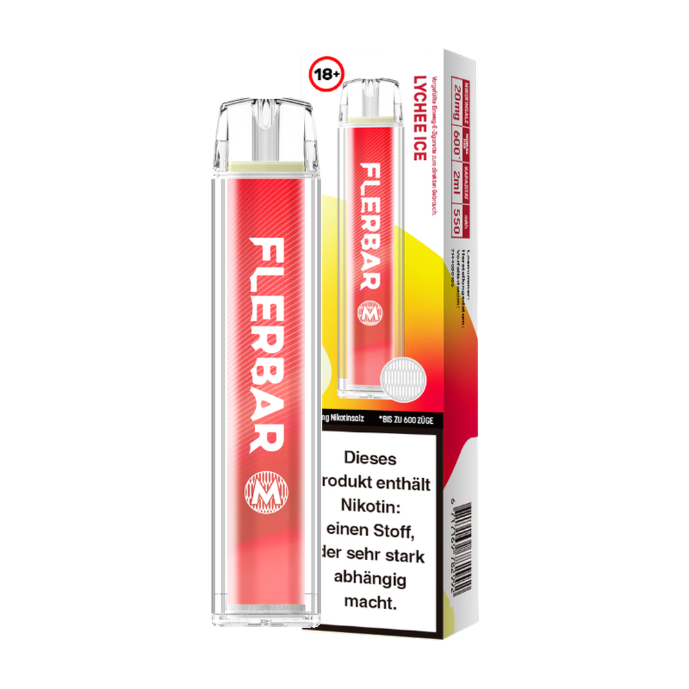 FLERBAR M LYCHEE ICE 20MG