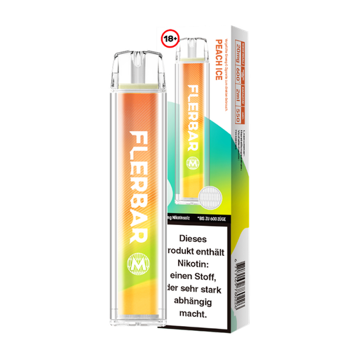 [CHD-10781] FLERBAR M PEACH ICE 20MG
