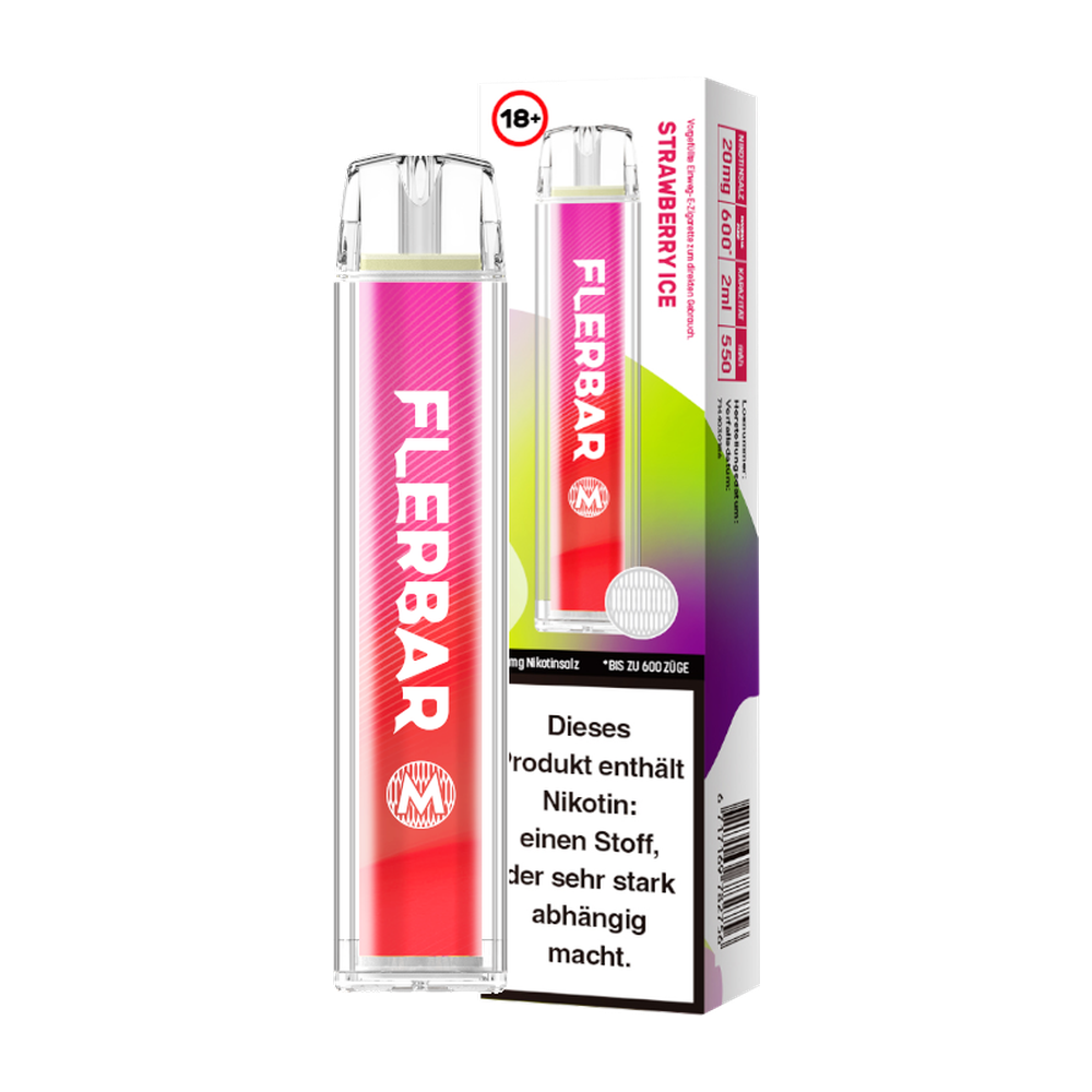 FLERBAR M STRAWBERRY ICE 20MG