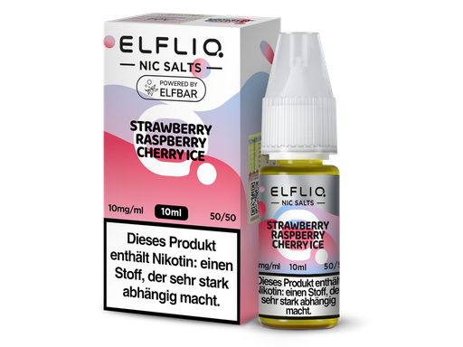 [CHD-10108] ELFLIQ STRAWBERRY RASPBERRY CHERRY ICE 10MG