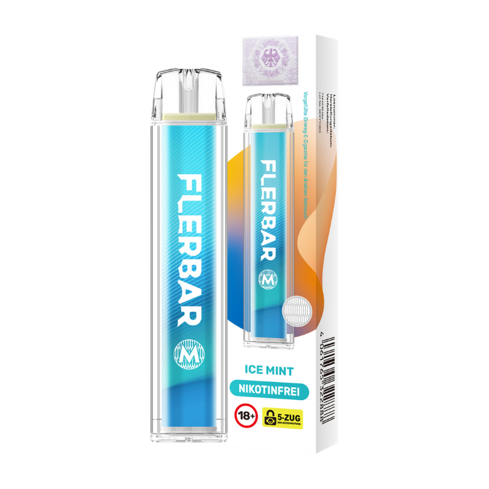 FLERBAR M ICE MINT 0MG