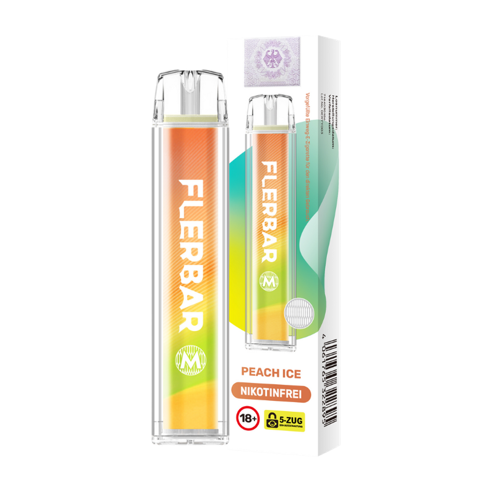 FLERBAR M PEACH ICE 0MG