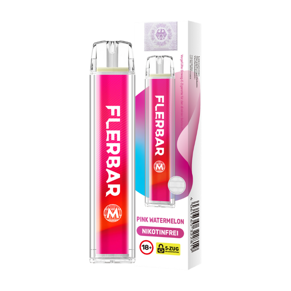 FLERBAR M PINK WATERMELON 0MG