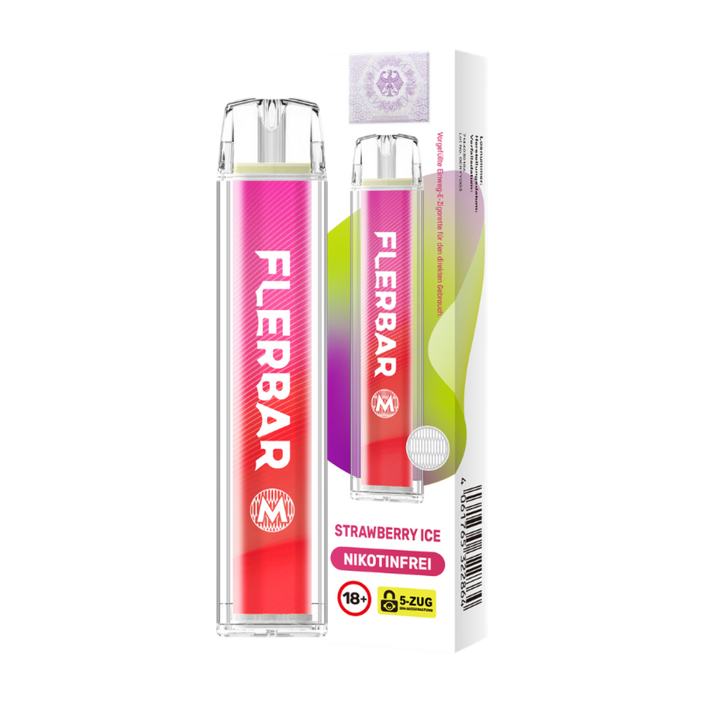 FLERBAR M STRAWBERRY ICE 0MG