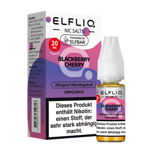 [CHD-10112] ELFLIQ BLACKBERRY CHERRY 20MG