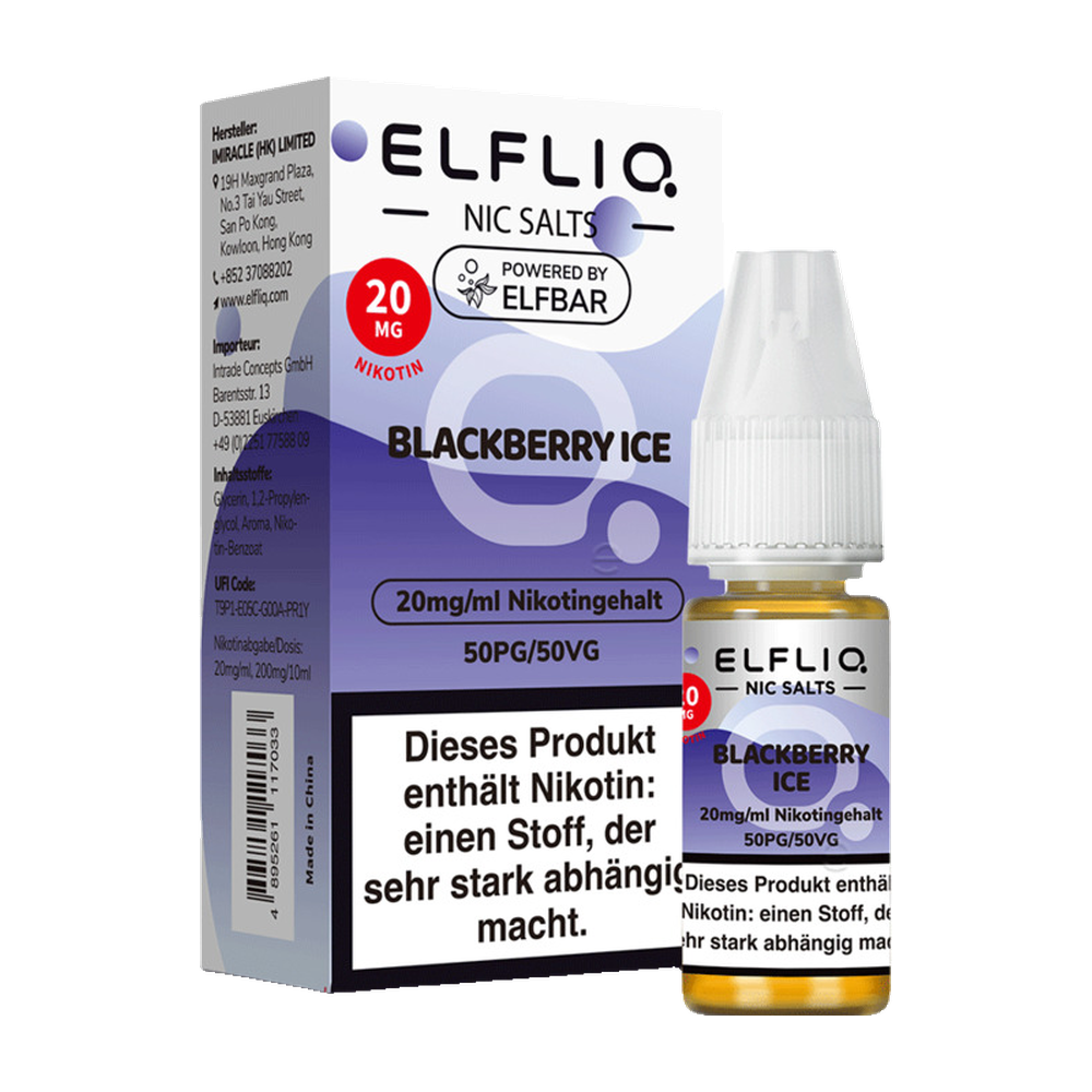 ELFLIQ BLACKBERRY ICE 20MG