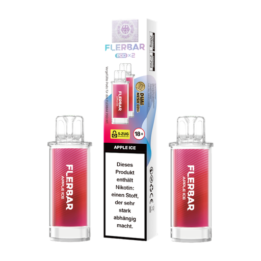 [CHD-10804] FLERBAR POD APPLE ICE 20MG