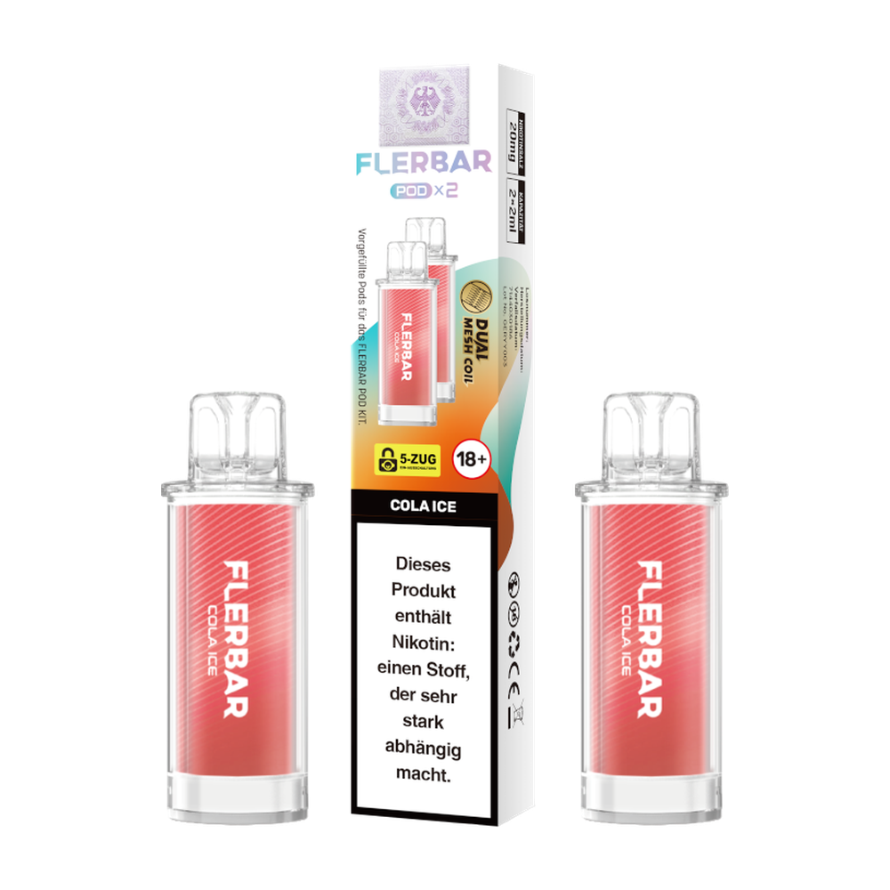 FLERBAR POD COLA ICE 20MG