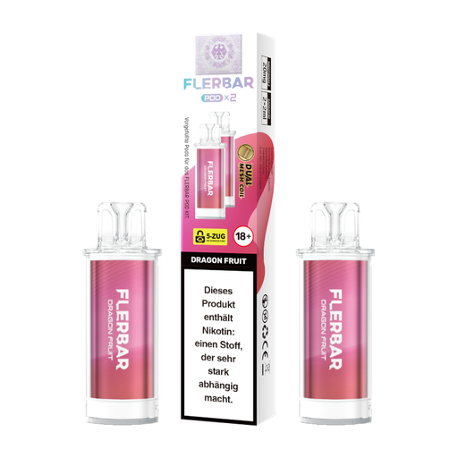 [CHD-10812] FLERBAR POD DRAGON FRUIT 20MG