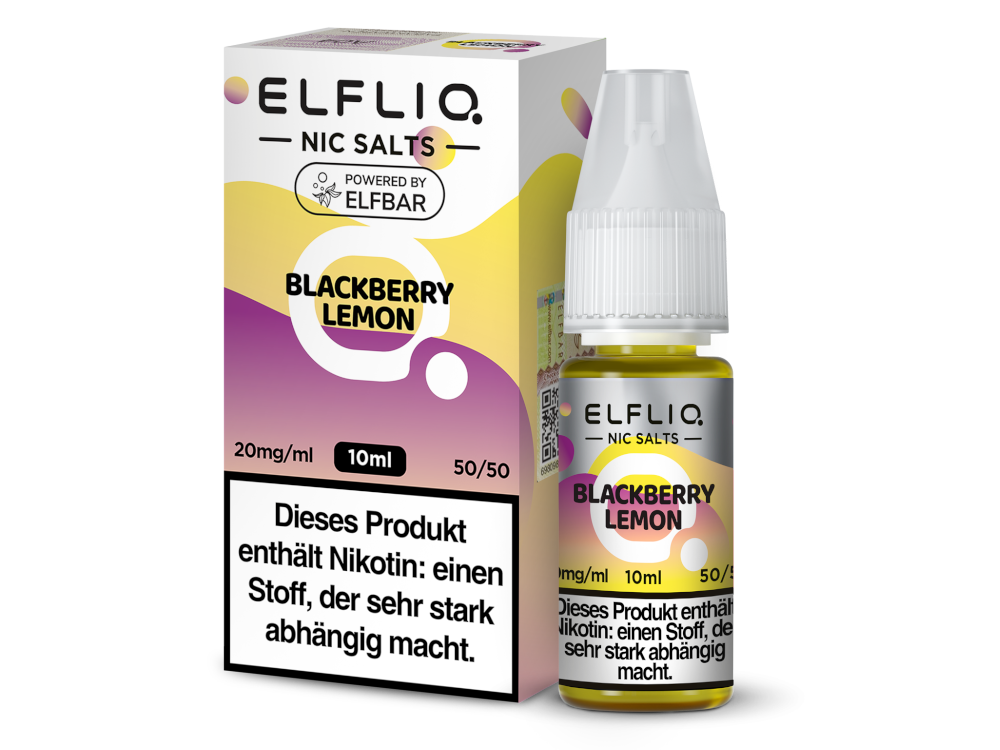 ELFLIQ BLACKBERRY LEMON 20MG
