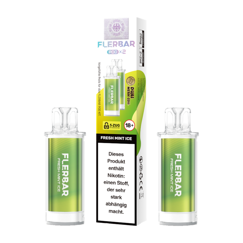 FLERBAR POD FRESH MINT ICE 20MG