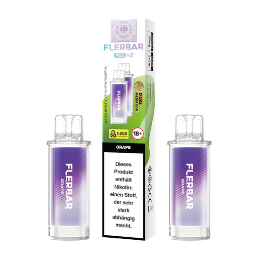 [CHD-10814] FLERBAR POD GRAPE 20MG