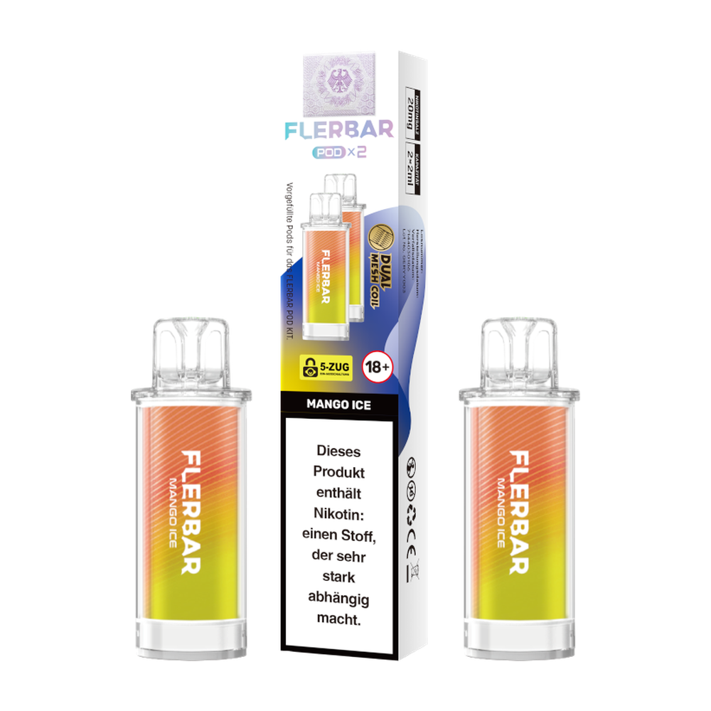 FLERBAR POD MANGO ICE 20MG