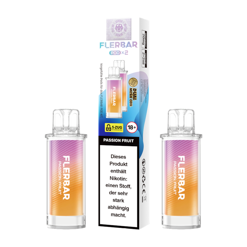 FLERBAR POD PASSION FRUIT 20MG