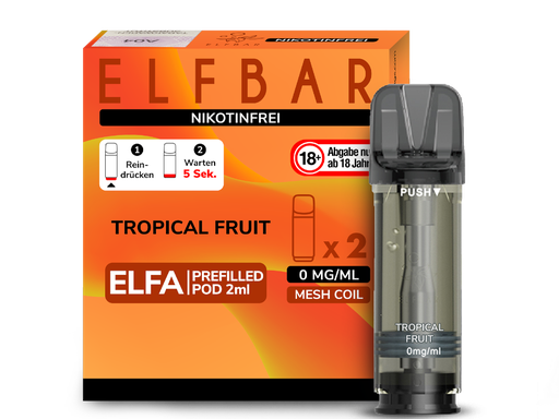 [CHD-10007] ELFBAR ELFA POD TROPICAL FRUIT 0MG