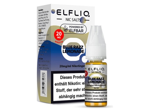 [CHD-10115] ELFLIQ BLUE RAZZ LEMONADE 20MG