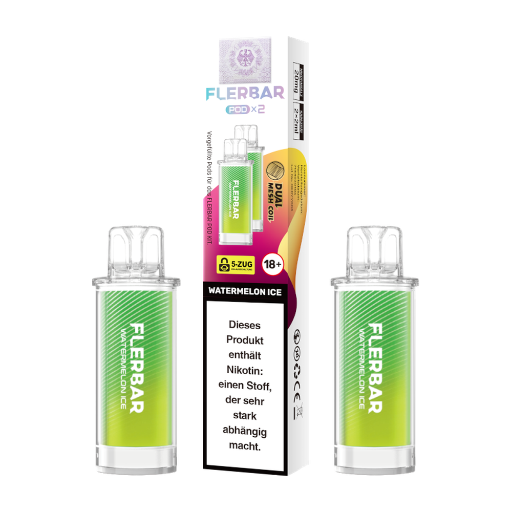 FLERBAR POD WATERMELON ICE 20MG
