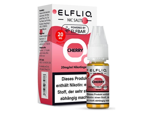 [CHD-10118] ELFLIQ CHERRY 20MG