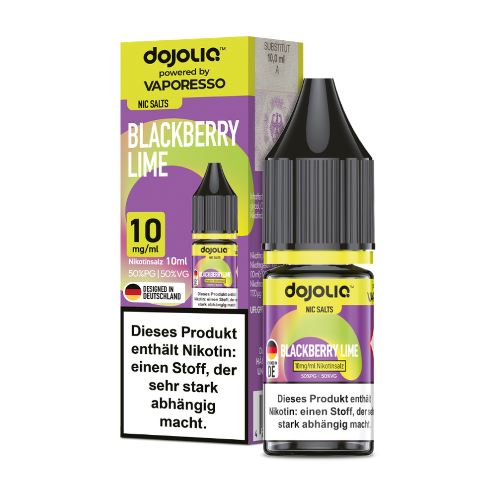 DOJOLIQ BLACKBERRY LIME 10MG