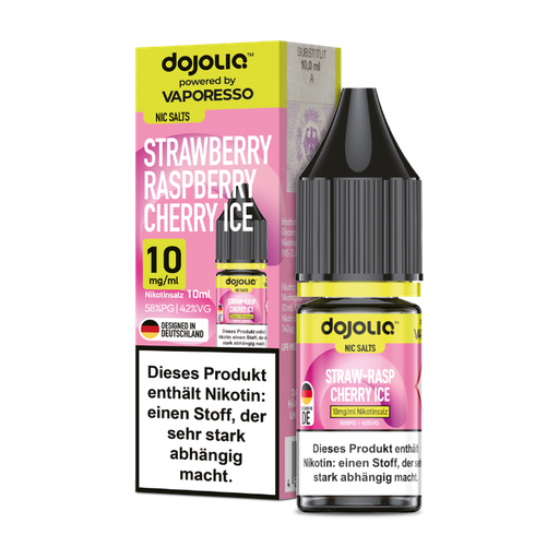 [CHD-10846] DOJOLIQ STRAWBERRY RASPBERRY CHERRY ICE 10MG