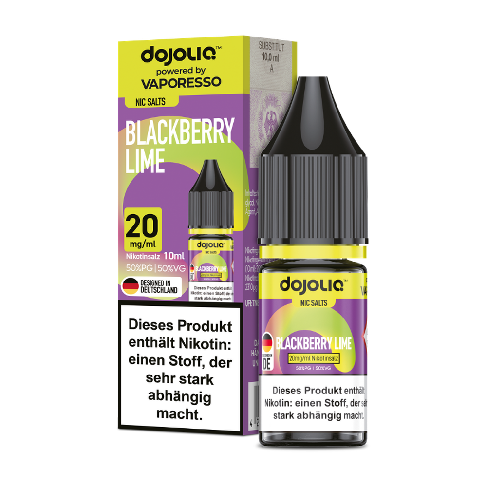 DOJOLIQ BLACKBERRY LIME 20MG
