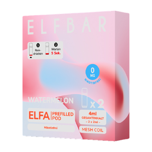 [CHD-10008] ELFBAR ELFA POD WATERMELON 0MG