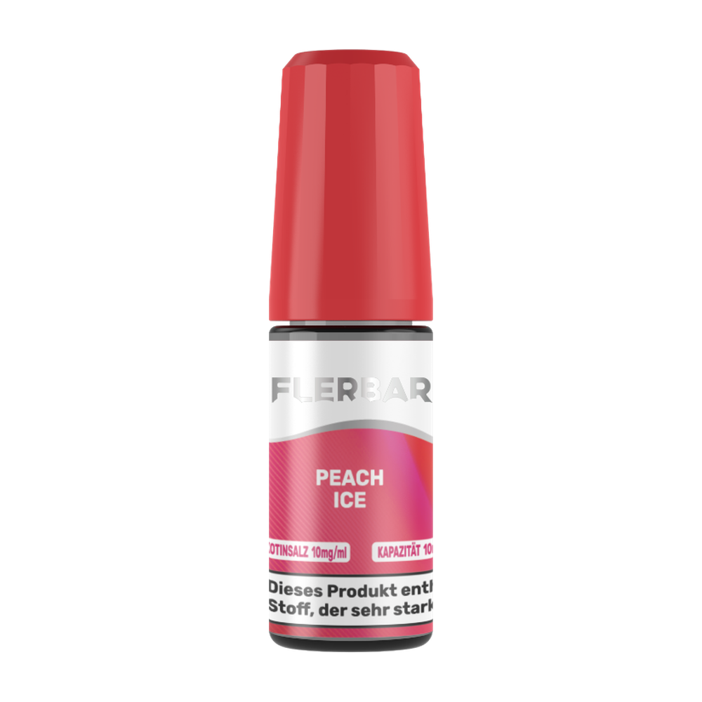 FLERBAR LIQUID PEACH ICE 10MG