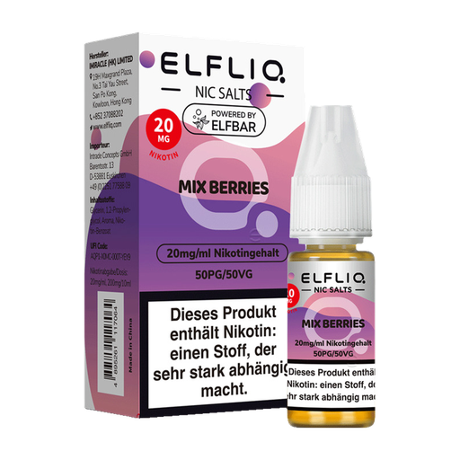 [CHD-10129] ELFLIQ MIX BERRIES 20MG