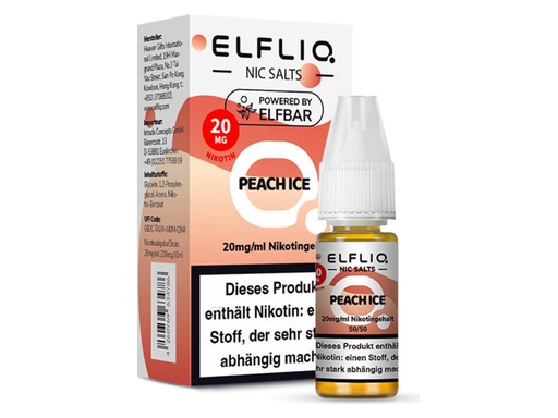 [CHD-10130] ELFLIQ PEACH ICE 20MG