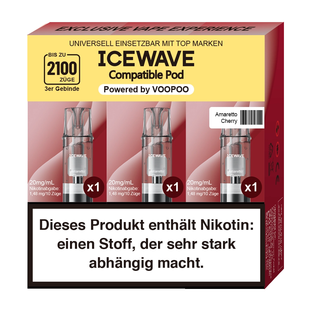 Icewave Amaretto Cherry 20mg 3er