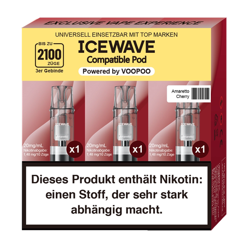 [CHD-10908] Icewave Amaretto Cherry 20mg 3er