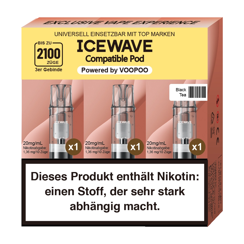 Icewave Black Tea 20mg 3er