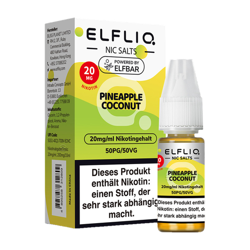 [CHD-10131] ELFLIQ PINEAPPLE COCONUT 20MG