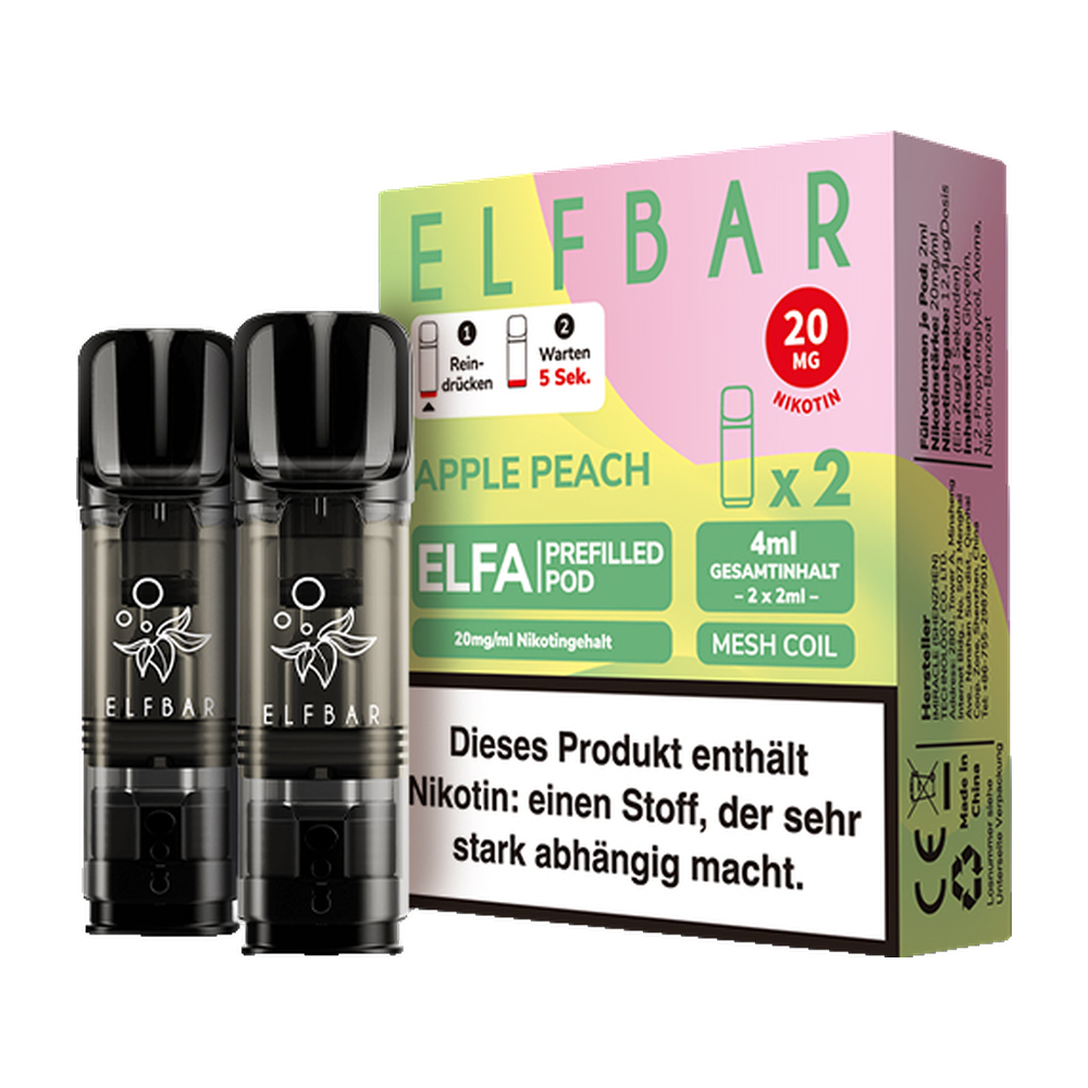 ELFBAR ELFA POD APPLE PEACH 20MG