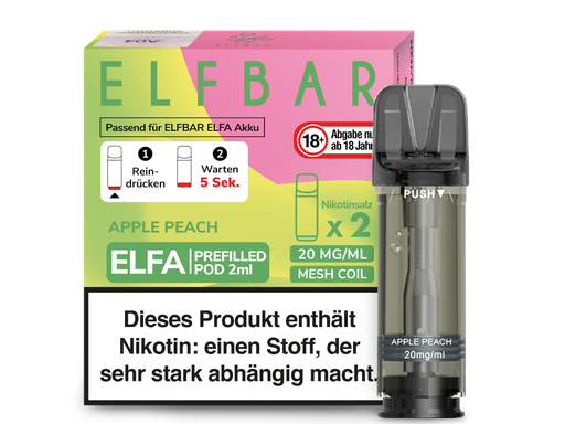 [CHD-10009] ELFBAR ELFA POD APPLE PEACH 20MG