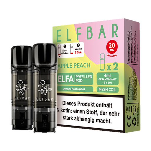 [CHD-10009] ELFBAR ELFA POD APPLE PEACH 20MG