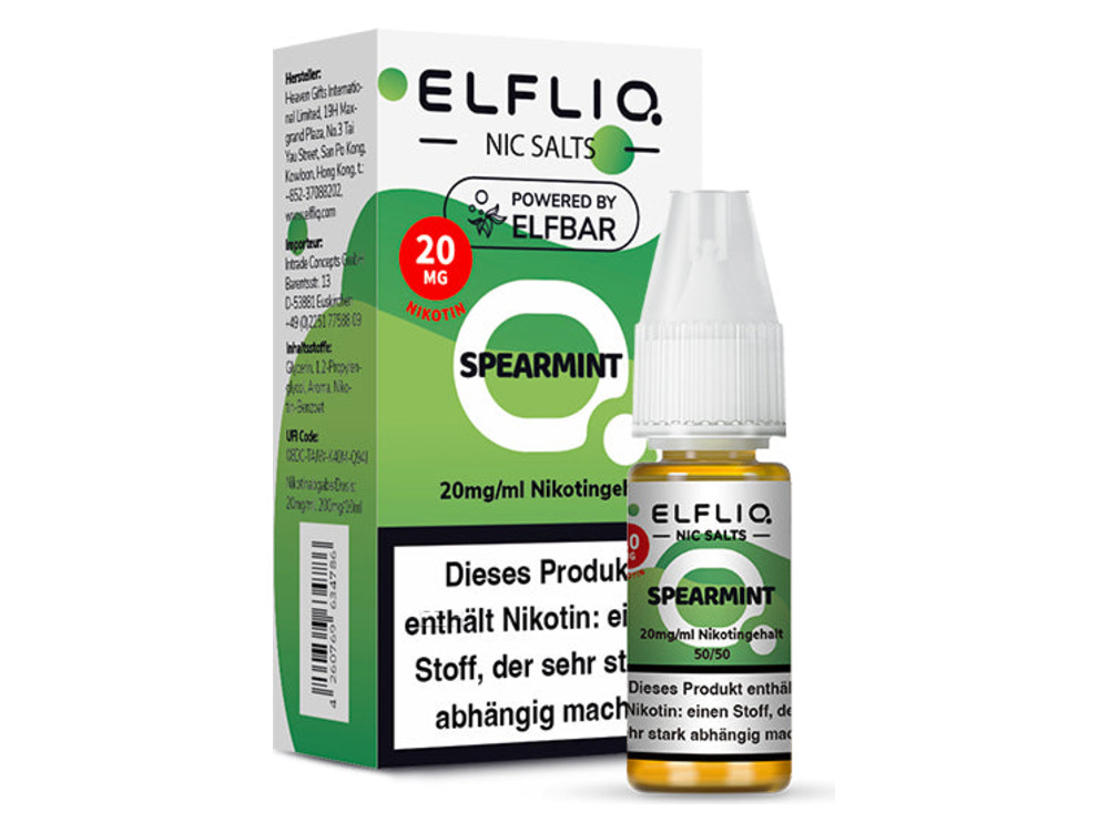 ELFLIQ SPEARMINT 20MG