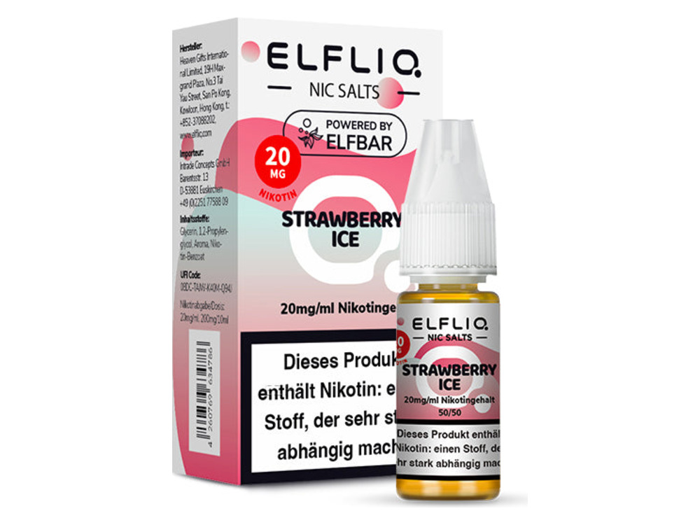 ELFLIQ STRAWBERRY ICE 20MG